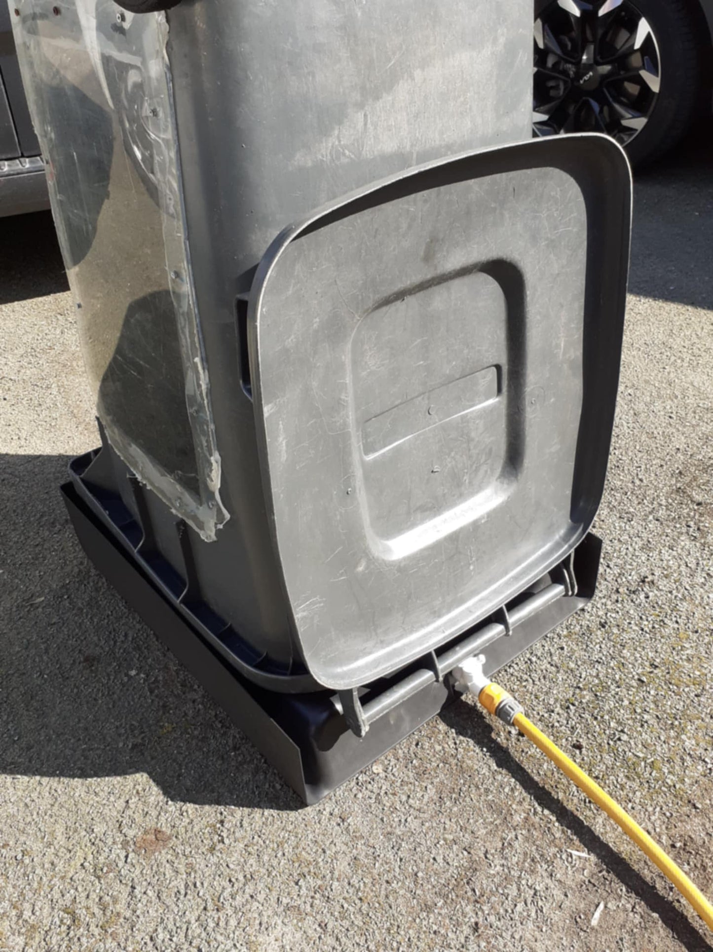 All Washed Out: The Wheelie Bin Cleaning Tray